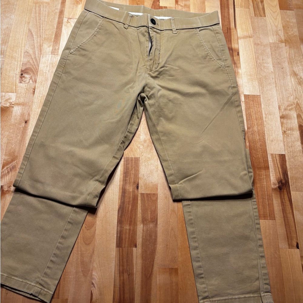 Men's Penguin Slim Fit Tan Pants